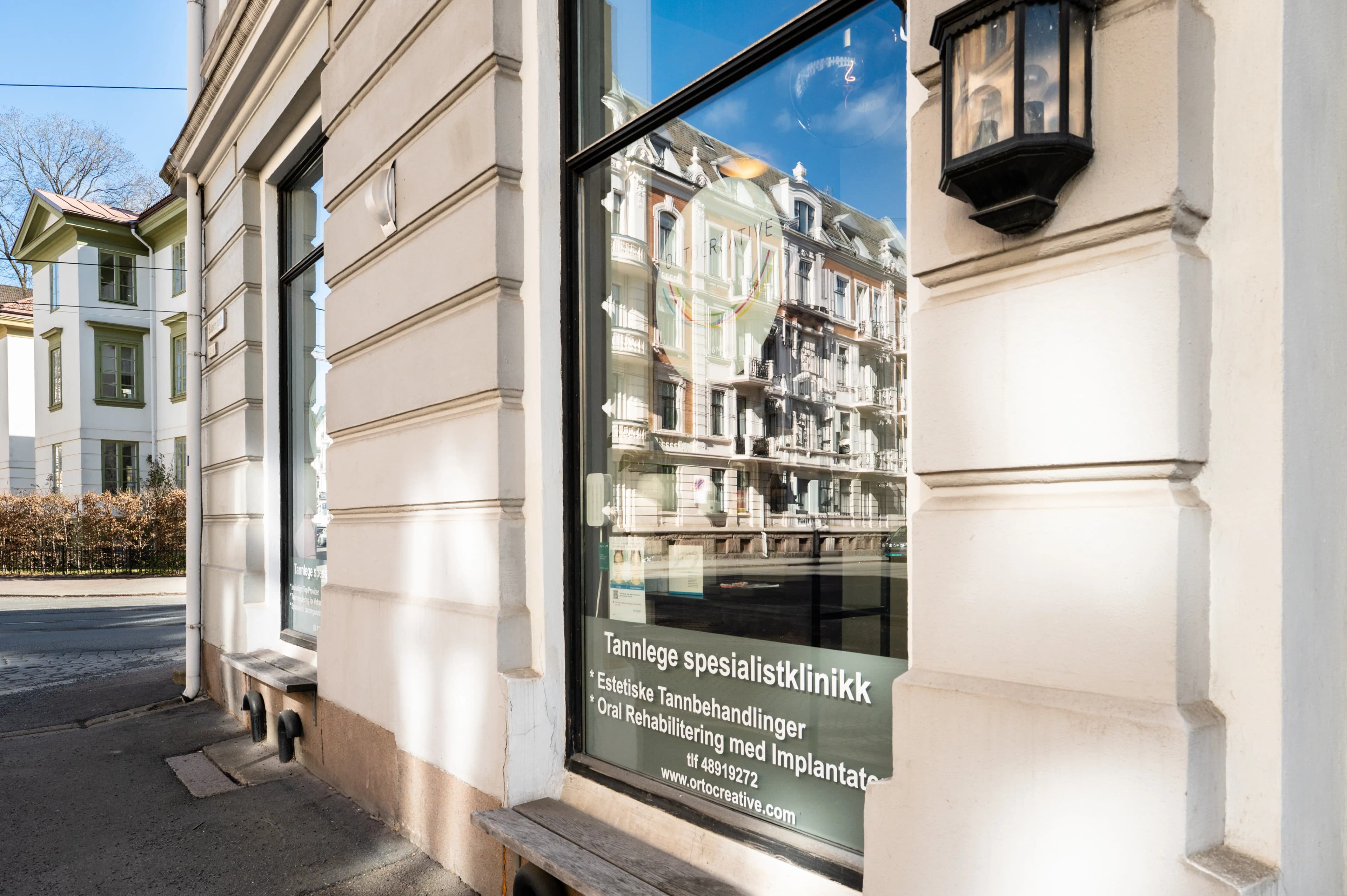 Interiør i Ortocreative-klinikken